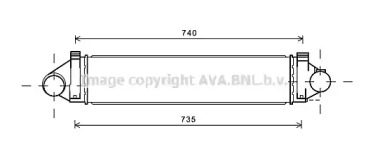 Теплообменник AVA QUALITY COOLING FD4494