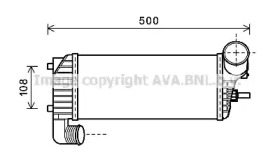 Теплообменник AVA QUALITY COOLING FD4574