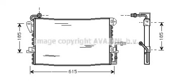 Конденсатор AVA QUALITY COOLING FD5175