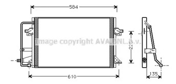 Конденсатор AVA QUALITY COOLING FD5178