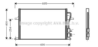 Конденсатор AVA QUALITY COOLING FD5259