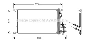 Конденсатор AVA QUALITY COOLING FD5304