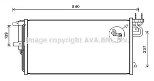 Конденсатор AVA QUALITY COOLING FD5617D