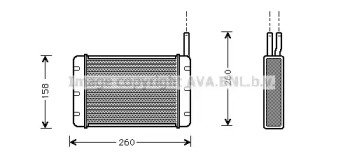 Теплообменник AVA QUALITY COOLING FD6131