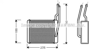 Теплообменник AVA QUALITY COOLING FD6356