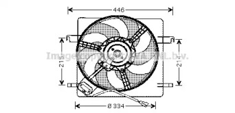 Вентилятор AVA QUALITY COOLING FD7515