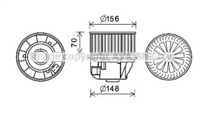 Электродвигатель AVA QUALITY COOLING FD8630