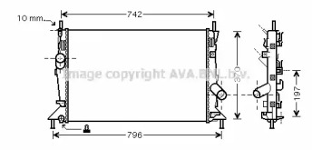 Теплообменник AVA QUALITY COOLING FDA2370