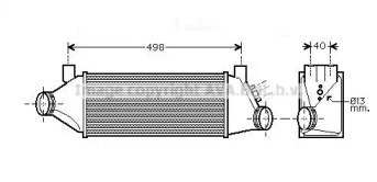 Теплообменник AVA QUALITY COOLING FDA4385