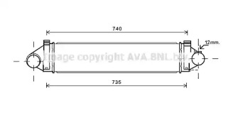 Теплообменник AVA QUALITY COOLING FDA4481