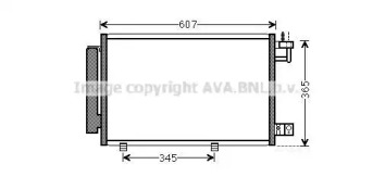 Конденсатор AVA QUALITY COOLING FDA5439D