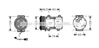 Компрессор AVA QUALITY COOLING FDAK276