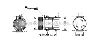 Компрессор AVA QUALITY COOLING FDAK290