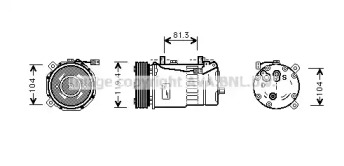 Компрессор AVA QUALITY COOLING FDAK321