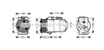 Компрессор AVA QUALITY COOLING FDAK394