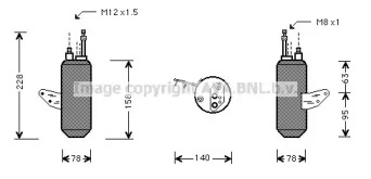 Осушитель AVA QUALITY COOLING FDD297