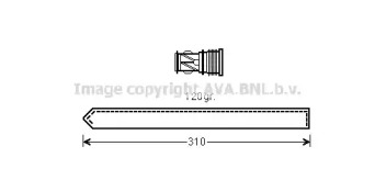 Осушитель AVA QUALITY COOLING FDD616