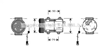 Компрессор AVA QUALITY COOLING FDK160