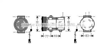 Компрессор AVA QUALITY COOLING FDK289