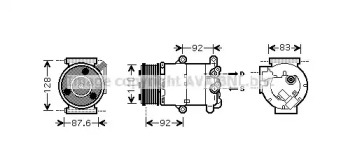 Компрессор AVA QUALITY COOLING FDK430