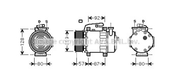 Компрессор AVA QUALITY COOLING FDK468