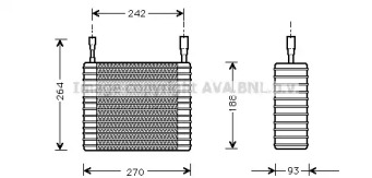 Испаритель AVA QUALITY COOLING FDV025