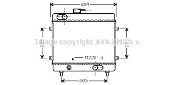 Теплообменник AVA QUALITY COOLING FT2024