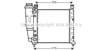 Теплообменник AVA QUALITY COOLING FT2038