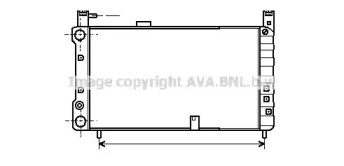 Теплообменник AVA QUALITY COOLING FT2054