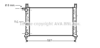 Теплообменник AVA QUALITY COOLING FT2056