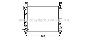 Теплообменник AVA QUALITY COOLING FT2061