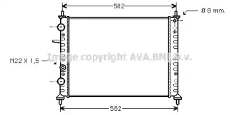 Теплообменник AVA QUALITY COOLING FT2162