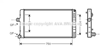 Теплообменник AVA QUALITY COOLING FT2211