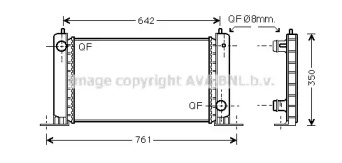 Теплообменник AVA QUALITY COOLING FT2251