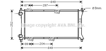 Теплообменник AVA QUALITY COOLING FT2258