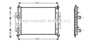 Теплообменник AVA QUALITY COOLING FT2268