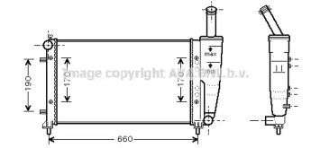 Теплообменник AVA QUALITY COOLING FT2290