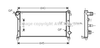 Теплообменник AVA QUALITY COOLING FT2292