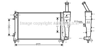 Теплообменник AVA QUALITY COOLING FT2297