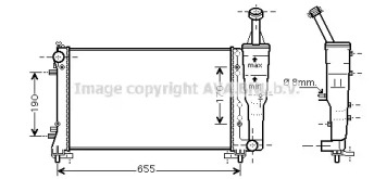 Теплообменник AVA QUALITY COOLING FT2308