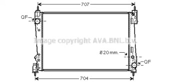 Теплообменник AVA QUALITY COOLING FT2312