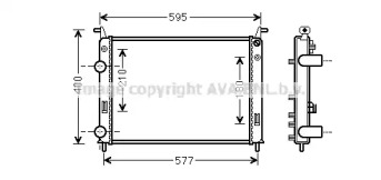 Теплообменник AVA QUALITY COOLING FT2370