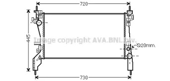 Теплообменник AVA QUALITY COOLING FT2385