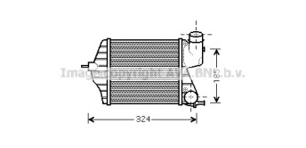 Теплообменник AVA QUALITY COOLING FT4309