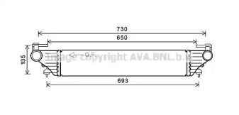 Теплообменник AVA QUALITY COOLING FT4415