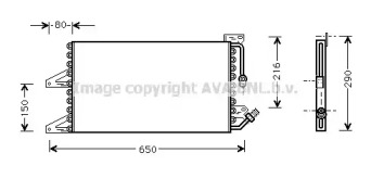 Конденсатор AVA QUALITY COOLING FT5205