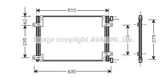 Конденсатор AVA QUALITY COOLING FT5255