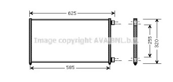 Конденсатор AVA QUALITY COOLING FT5256