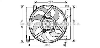 Вентилятор AVA QUALITY COOLING FT7503