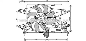 Вентилятор AVA QUALITY COOLING FT7560